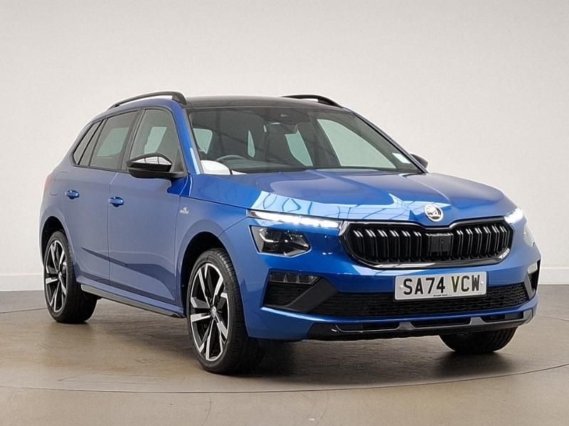 Used Skoda Kamiq Monte Carlo 116 HP (85 kW) 2024 Blue SUV