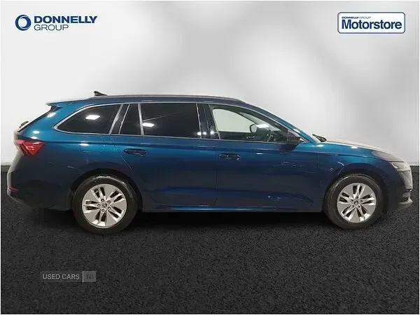 Used Skoda Octavia SE Technology 116 HP (85 kW) 2023 Blue Estate