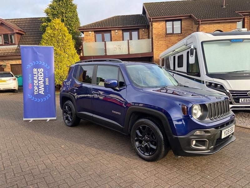 Blue Used 2018 Jeep Renegade Longitude SUV | £7,595 (Fair price) - Image 1/3