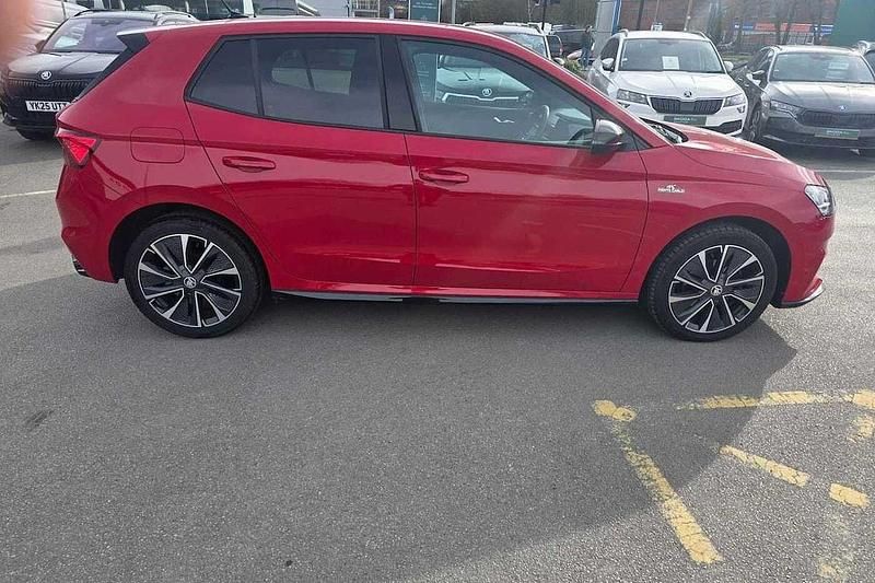 Used Skoda Fabia Monte Carlo 110 HP (80 kW) 2023 Red Hatchback