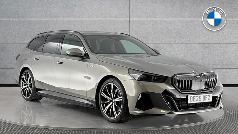 Grey Used 2025 BMW 530e M Sport Estate | £51,450 (A bit pricey) - Image 1/4