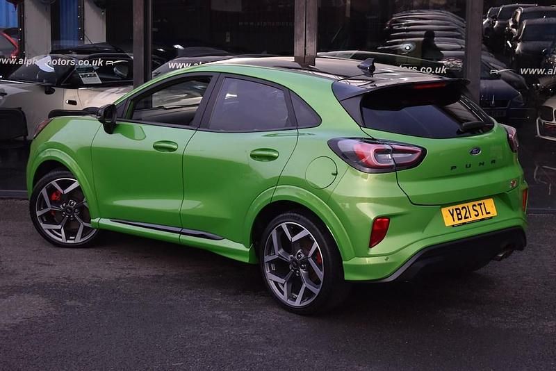 Used Ford Puma ST 200 HP (147 kW) 2021 Green Hatchback