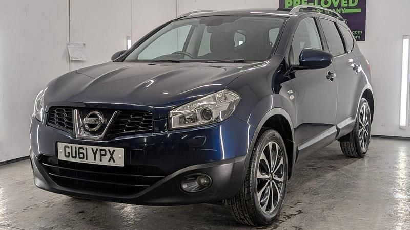 Used Nissan Qashqai +2 N-TEC 117 HP (86 kW) 2011 Blue SUV