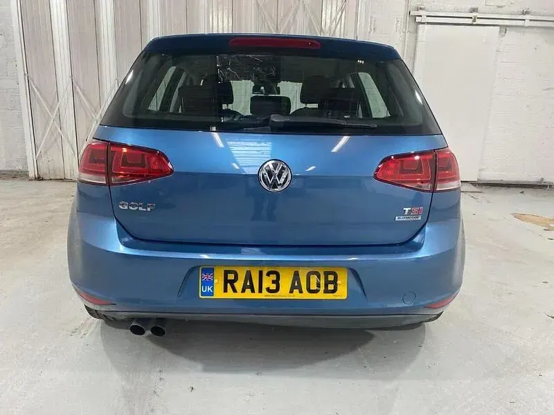 Used VW Golf VII GT 2013 Blue Hatchback