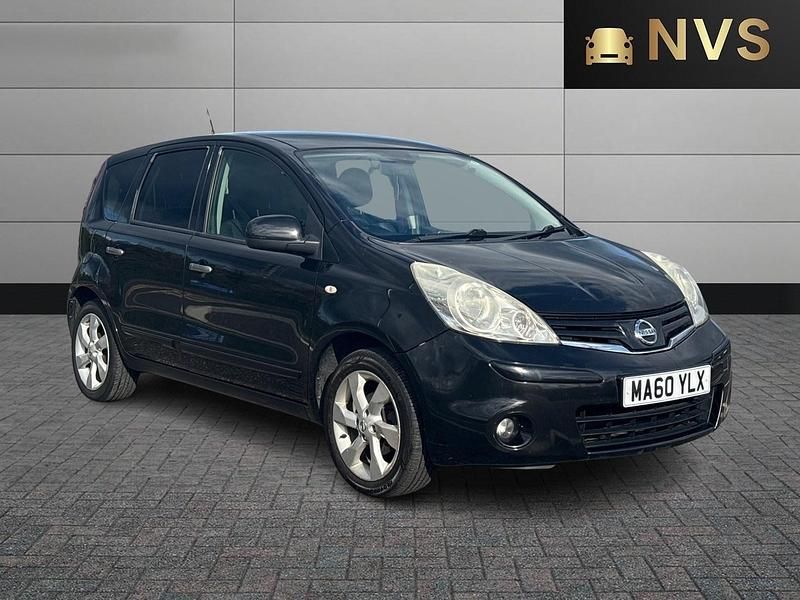 Used Nissan Note Tekna 110 HP (80 kW) 2010 Black Hatchback