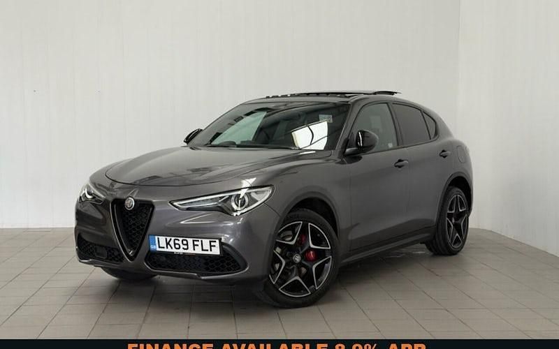 Used Alfa Romeo Stelvio Ti 280 HP (205 kW) 2019 Grey SUV