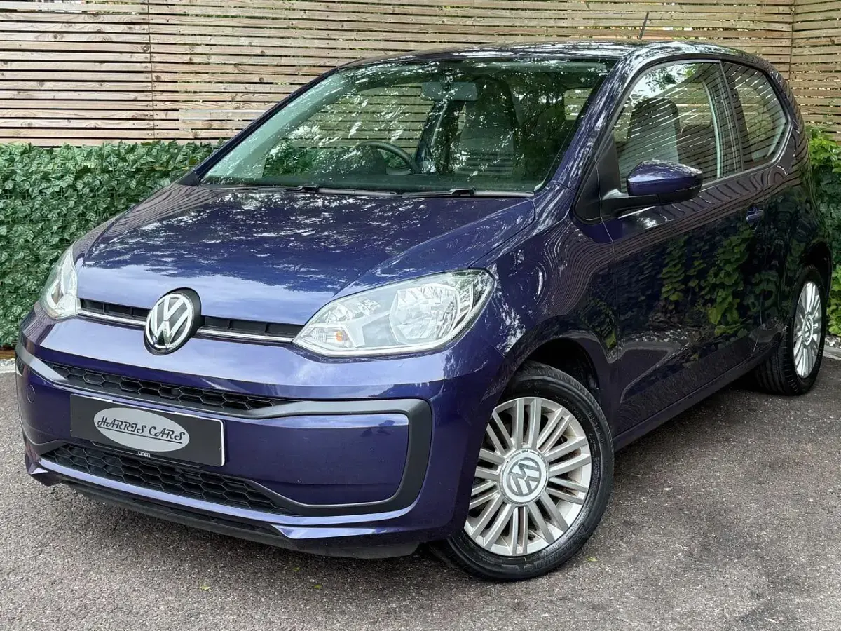 Used VW up! move up! 60 HP (44 kW) 2017 Blue Hatchback