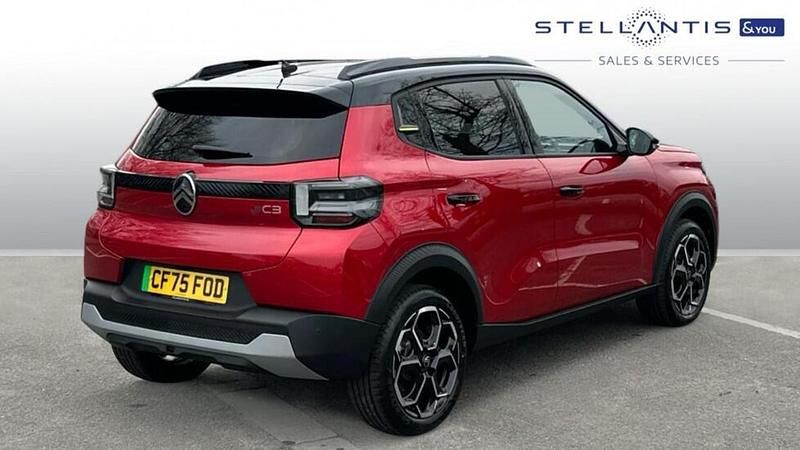 New Citroën e-C3 83 kW (113 HP) 2025 Red Hatchback