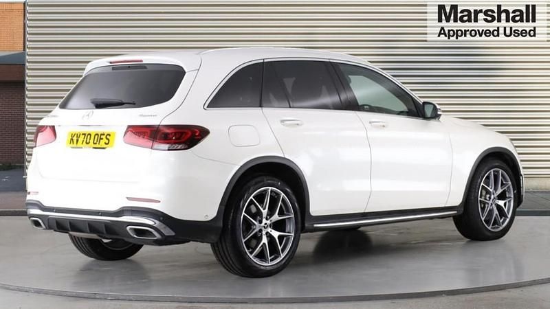 Used Mercedes GLC300 AMG Line Premium 245 HP (180 kW) 2020 White SUV