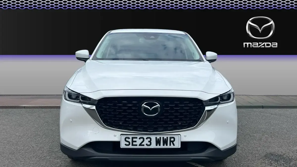 Used Mazda CX-5 Exclusive-Line 165 HP (121 kW) 2023 Special metallic  rhodium white SUV