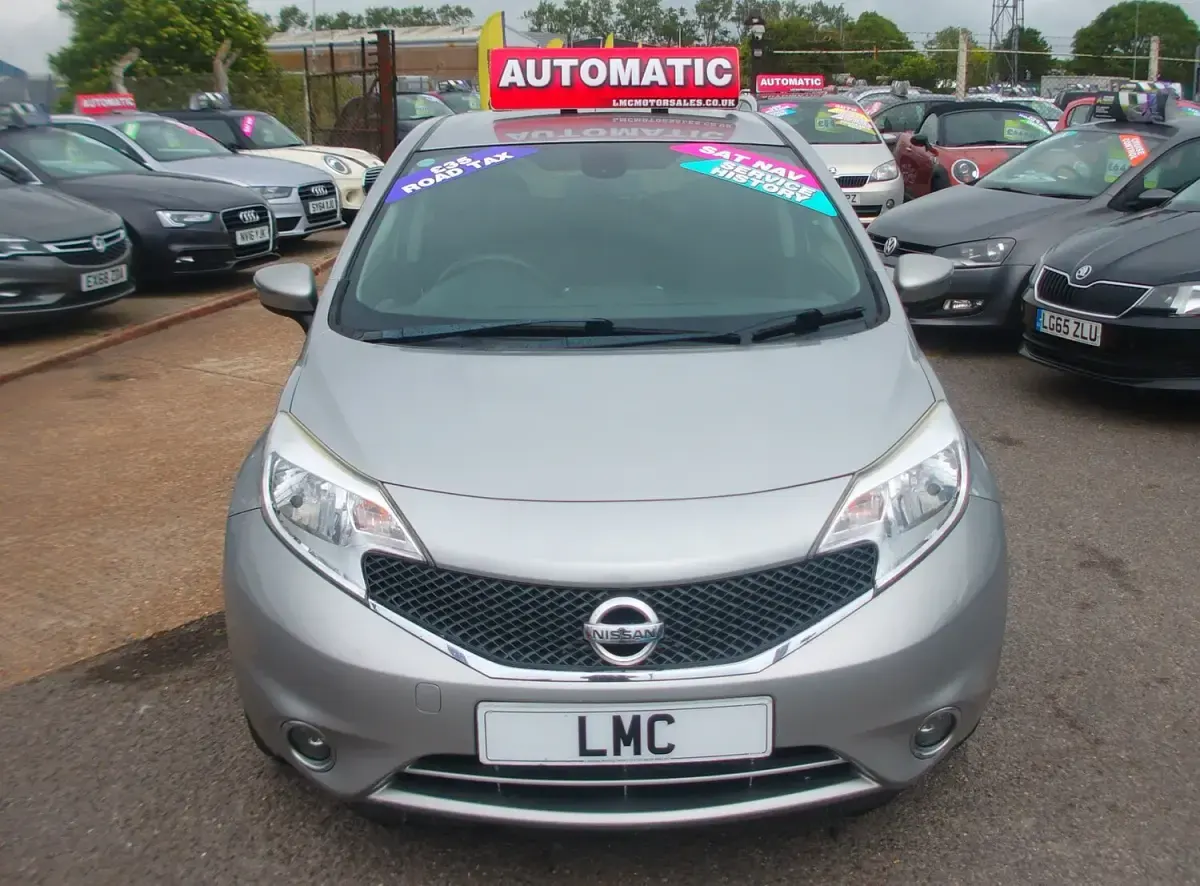 Used Nissan Note Acenta Premium 98 HP (72 kW) 2014 Silver Hatchback