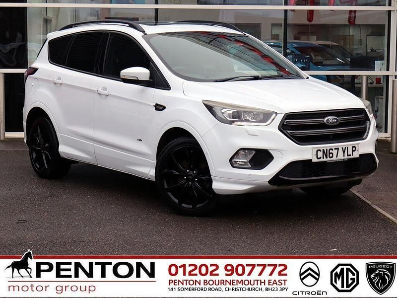 Used Ford Kuga ST-Line X 180 HP (132 kW) 2017 White SUV