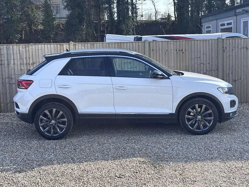 Used VW T-Roc SEL 150 HP (110 kW) 2018 White SUV