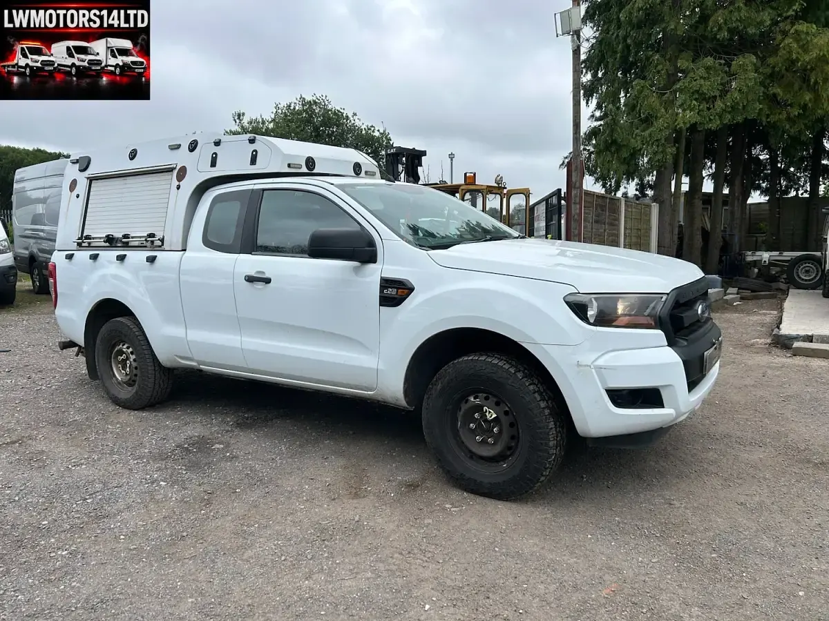 Used Ford Ranger XL 158 HP (116 kW) 2017 White Pickup