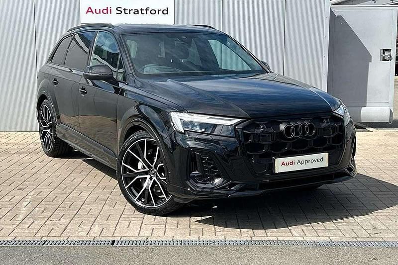 Black Used 2025 Audi Q7 Black Edition SUV | £67,950 - Image 1/4