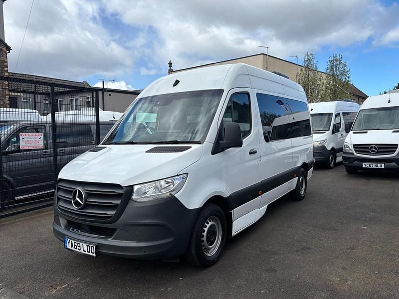 Used Mercedes Sprinter 138 HP (101 kW) 2019 White Van