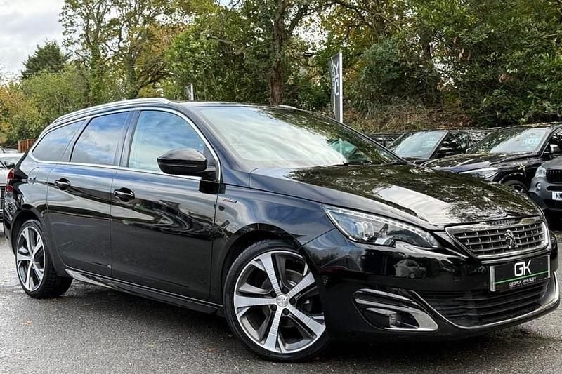 Black Used 2016 Peugeot 308 GT-line Estate | £8,495 (Fair price) - Image 1/1