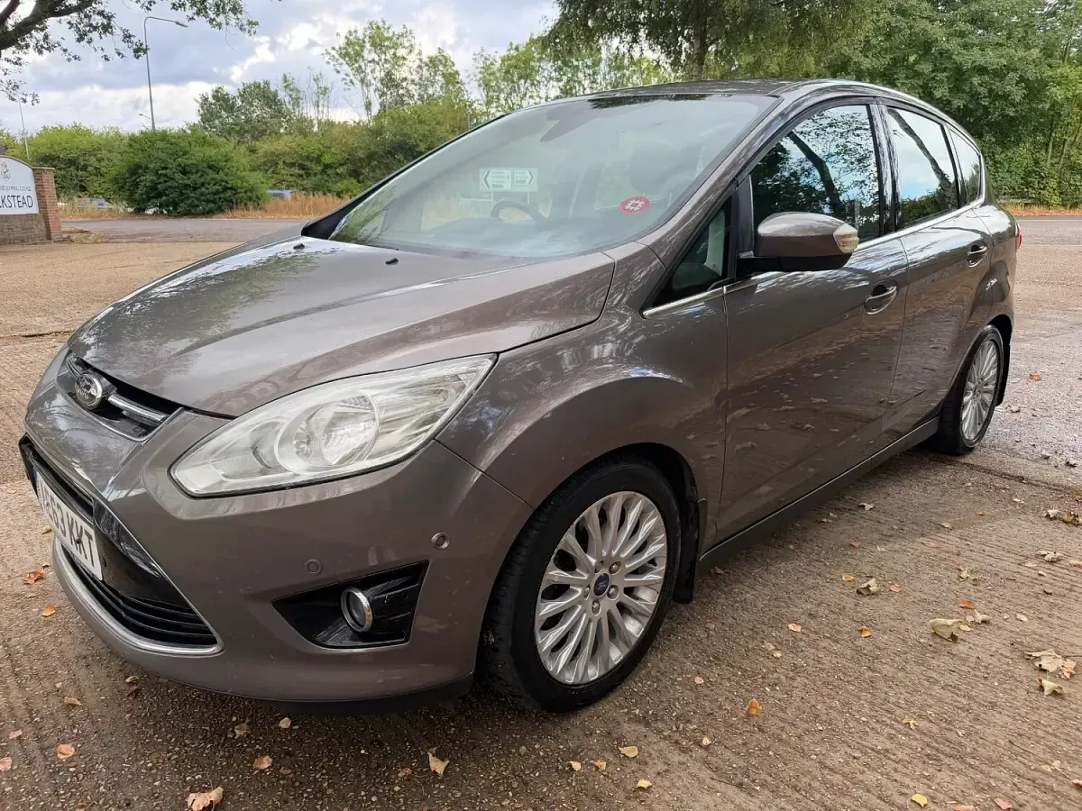 Used Ford C-MAX Titanium 138 HP (101 kW) 2013 Brown MPV