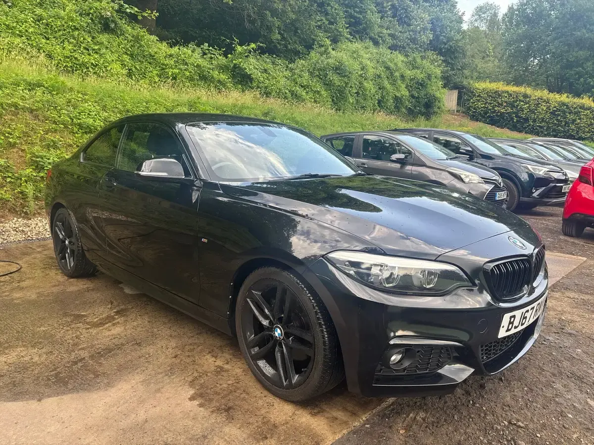 Used BMW 220 M Sport 190 HP (139 kW) 2018 Black Coupe