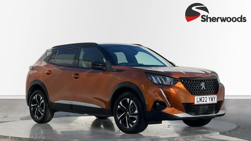 Orange Used 2022 Peugeot 2008 GT SUV | £13,799 (Fair price) - Image 1/4
