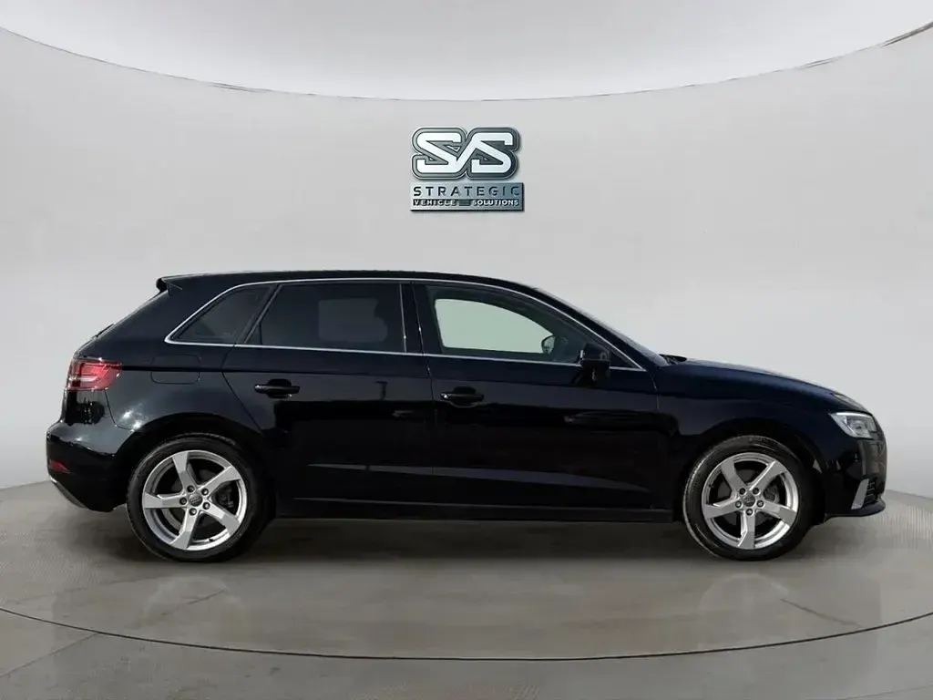 Used Audi A3 Sport 150 HP (110 kW) 2019 Black Sedan