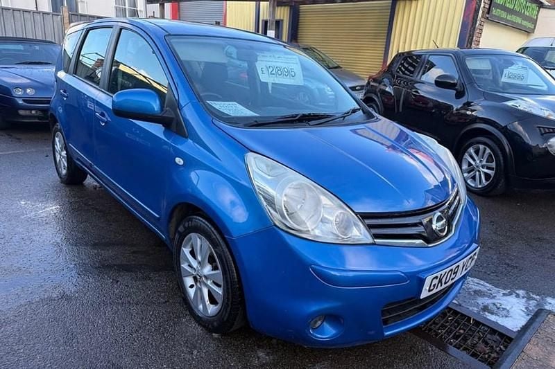 Blue Used 2009 Nissan Note Acenta MPV | £2,895 (Fair price) - Image 1/1