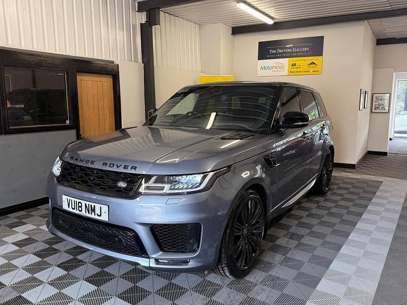 Blue Used 2018 Land Rover Range Rover Sport HSE Dynamic SUV | £21,995 (A bit pricey) - Image 1/4