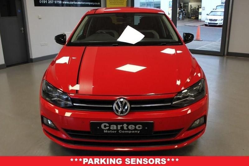 Used VW Polo Beats 95 HP (69 kW) 2019 Red Hatchback