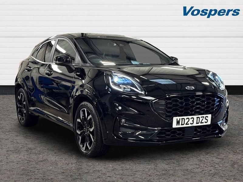 Black Used 2023 Ford Puma ST-Line X SUV | £17,000 (Fair price) - Image 1/3