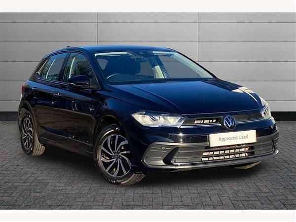 Black Used 2024 VW Polo Life Hatchback | £18,995 (Fair price) - Image 1/3