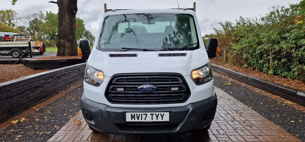 Used Ford Transit 130 HP (95 kW) 2017 White Van