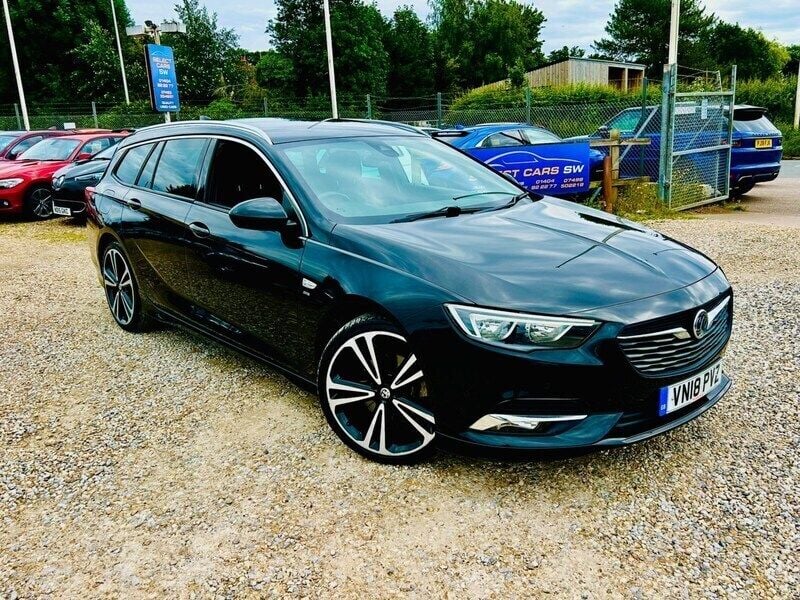 Black Used 2018 Vauxhall Insignia SRi Estate | £11,995 (Fair price) - Image 1/4