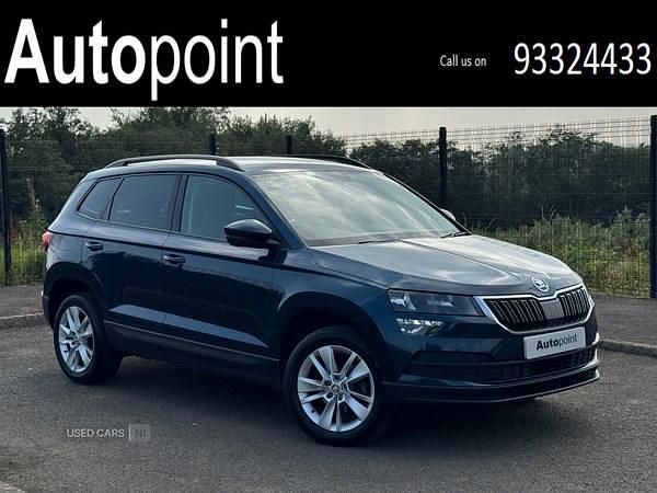 Blue Used 2019 Skoda Karoq SE Technology SUV | £12,490 (Fair price) - Image 1/4