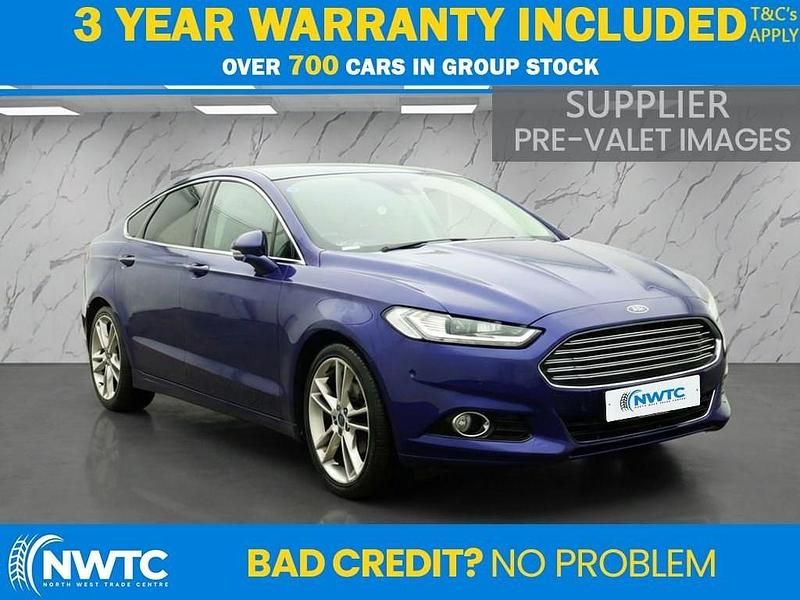 Used Ford Mondeo Titanium 180 HP (132 kW) 2015 Blue Hatchback