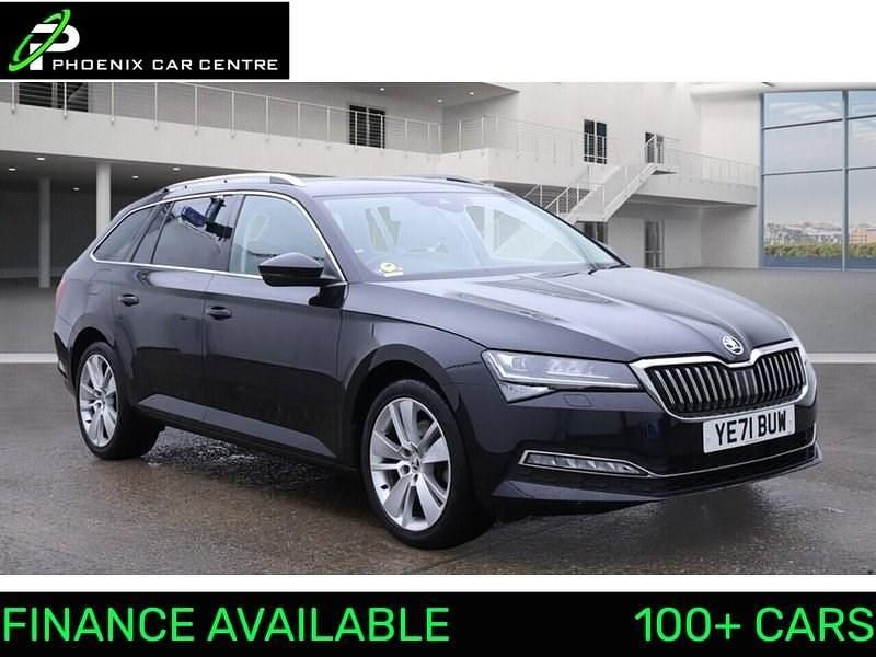 Black Used 2021 Skoda Superb SE L Estate | £18,495 (Fair price) - Image 1/1