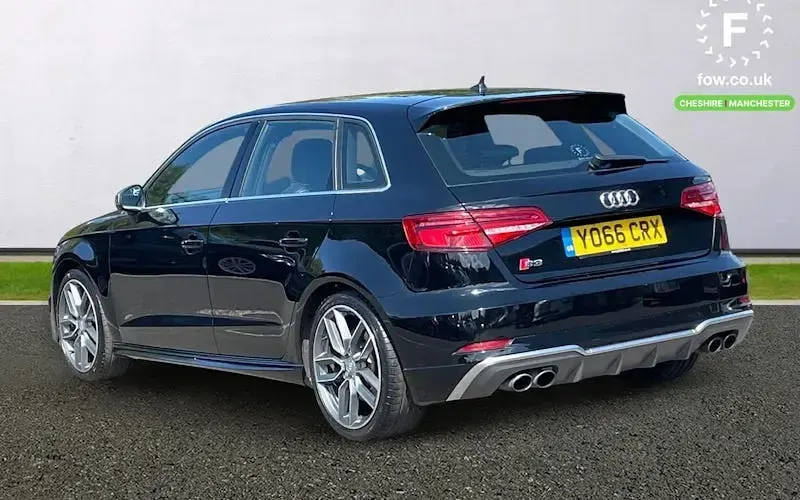 Used Audi S3 Sportback 310 HP (228 kW) 2017 Black Hatchback