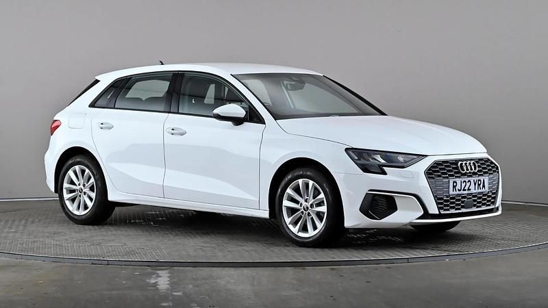 White Used 2022 Audi A3 Hatchback | £16,848 (Good price) - Image 1/4