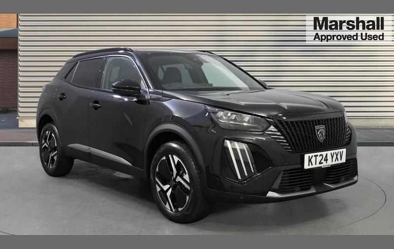Black Used 2024 Peugeot 2008 GTi SUV | £20,343 (Fair price) - Image 1/4