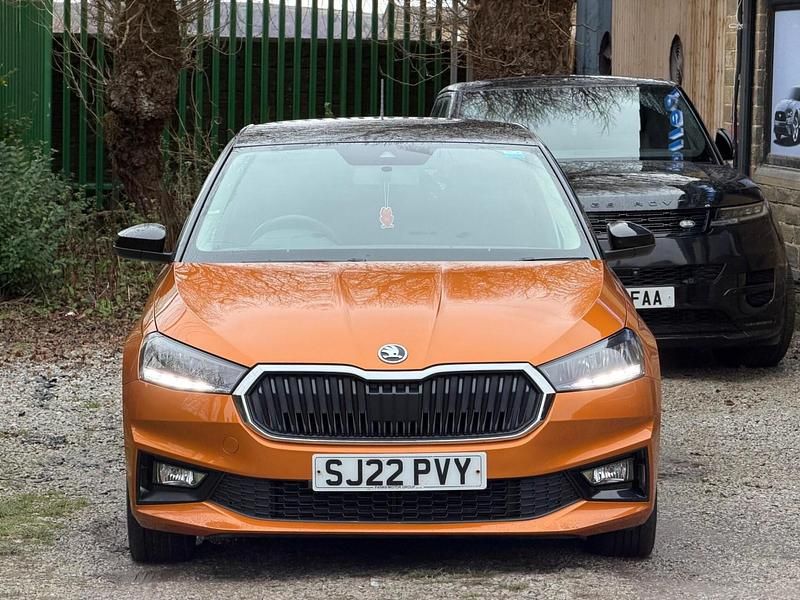 Used Skoda Fabia Colour Edition 2022 Orange Hatchback