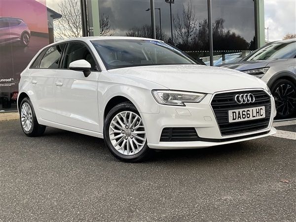 White Used 2016 Audi A3 Sportback Design Hatchback | £12,700 (Fair price) - Image 1/1