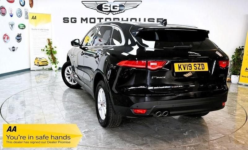 Second-hand Jaguar F-Pace Prestige 180 CP (132 kW) 2019 Negru SUV