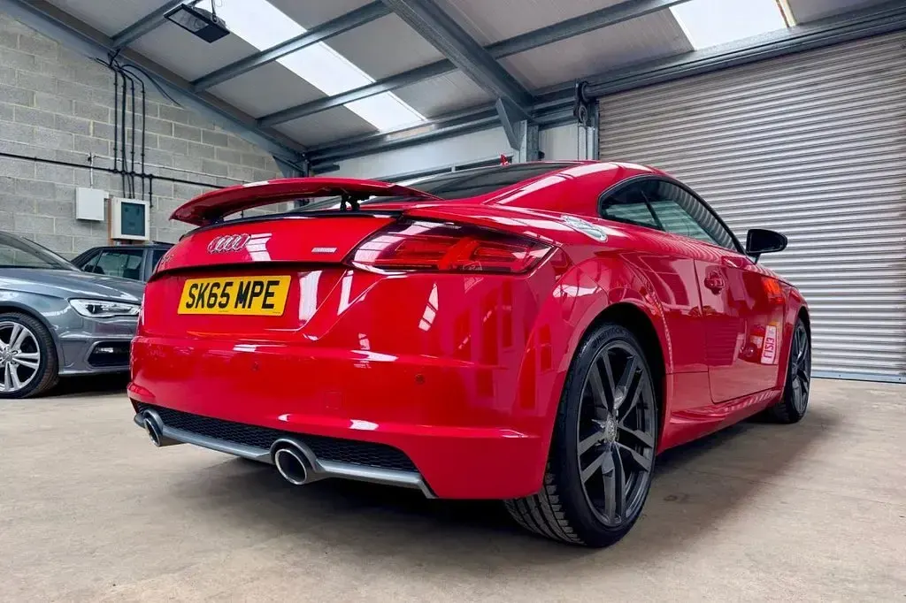Used Audi TT S-Line 184 HP (135 kW) 2015 Red Coupe