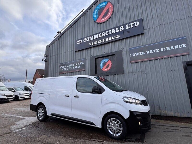 White Used 2021 Vauxhall Vivaro Van | £9,495 (Super price) - Image 1/3