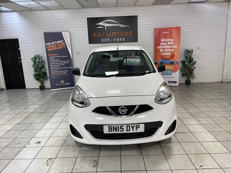 Second-hand Nissan Micra Visia 2015 Alb Hatchback