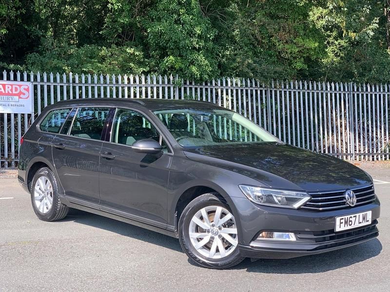 Grey Used 2018 VW Passat S Estate | £10,295 (Good price) - Image 1/4