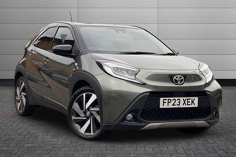 Green Used 2023 Toyota Aygo Hatchback | £14,495 (Fair price) - Image 1/3