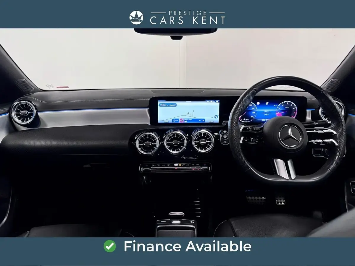 Used Mercedes CLA200 AMG Line Premium Plus 163 HP (119 kW) 2024 White Coupe