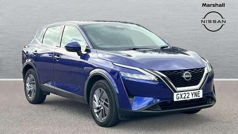 Blue Used 2022 Nissan Qashqai Acenta Premium SUV | £14,910 (Super price) - Image 1/4