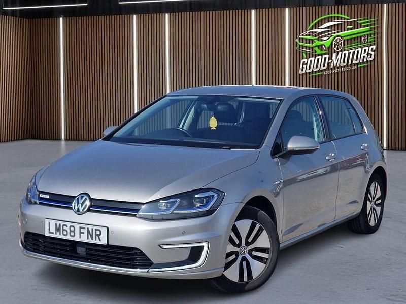 Used VW e-Golf 100 kW (136 HP) 2018 Silver Hatchback