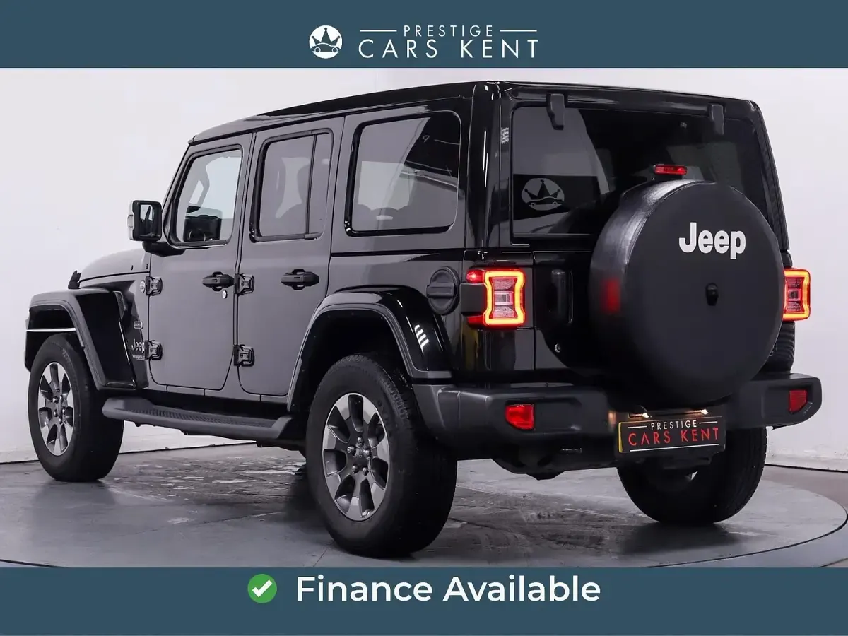 Used Jeep Wrangler Overland 2020 Black SUV